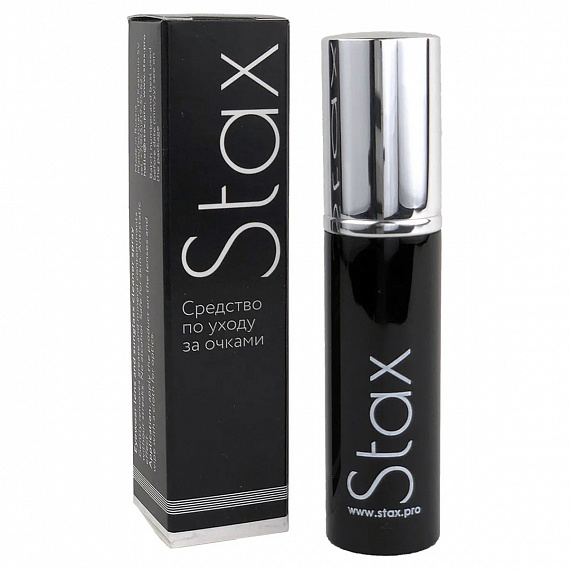 Спрей для очистки линз Stax,10 мл,черный,серебристый